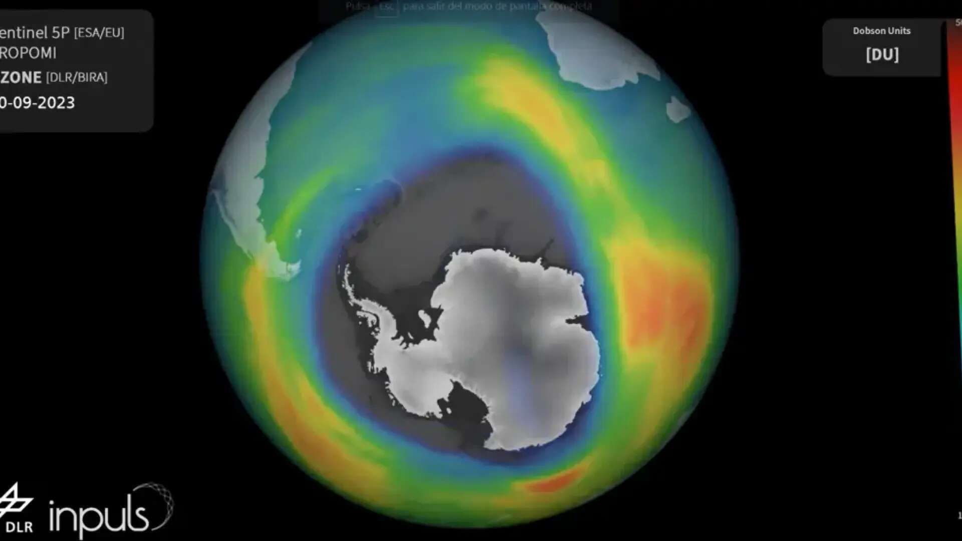 La NASA calcula que la capa de ozono podría recuperarse por completo en 2066