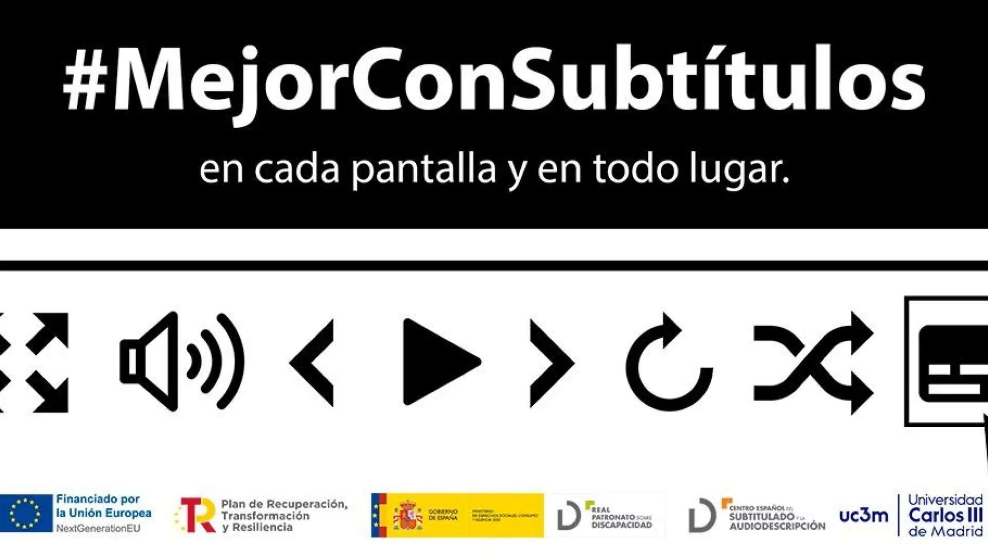 Derechos Sociales lanza la campaña 'Mejor Con Subtítulos', por el Día de las Personas Sordas