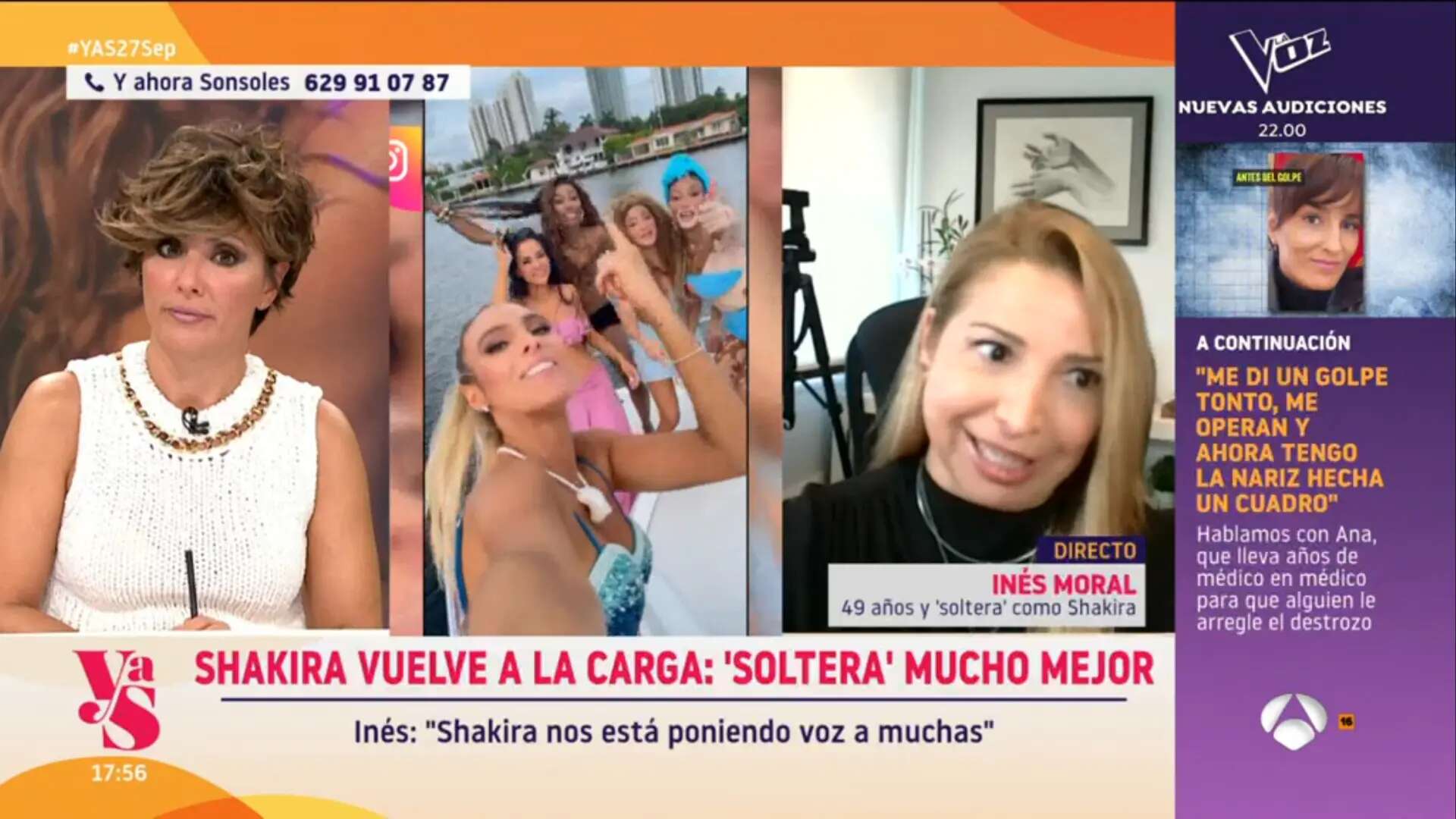 Sonsoles Ónega defiende el nuevo tema de Shakira: 