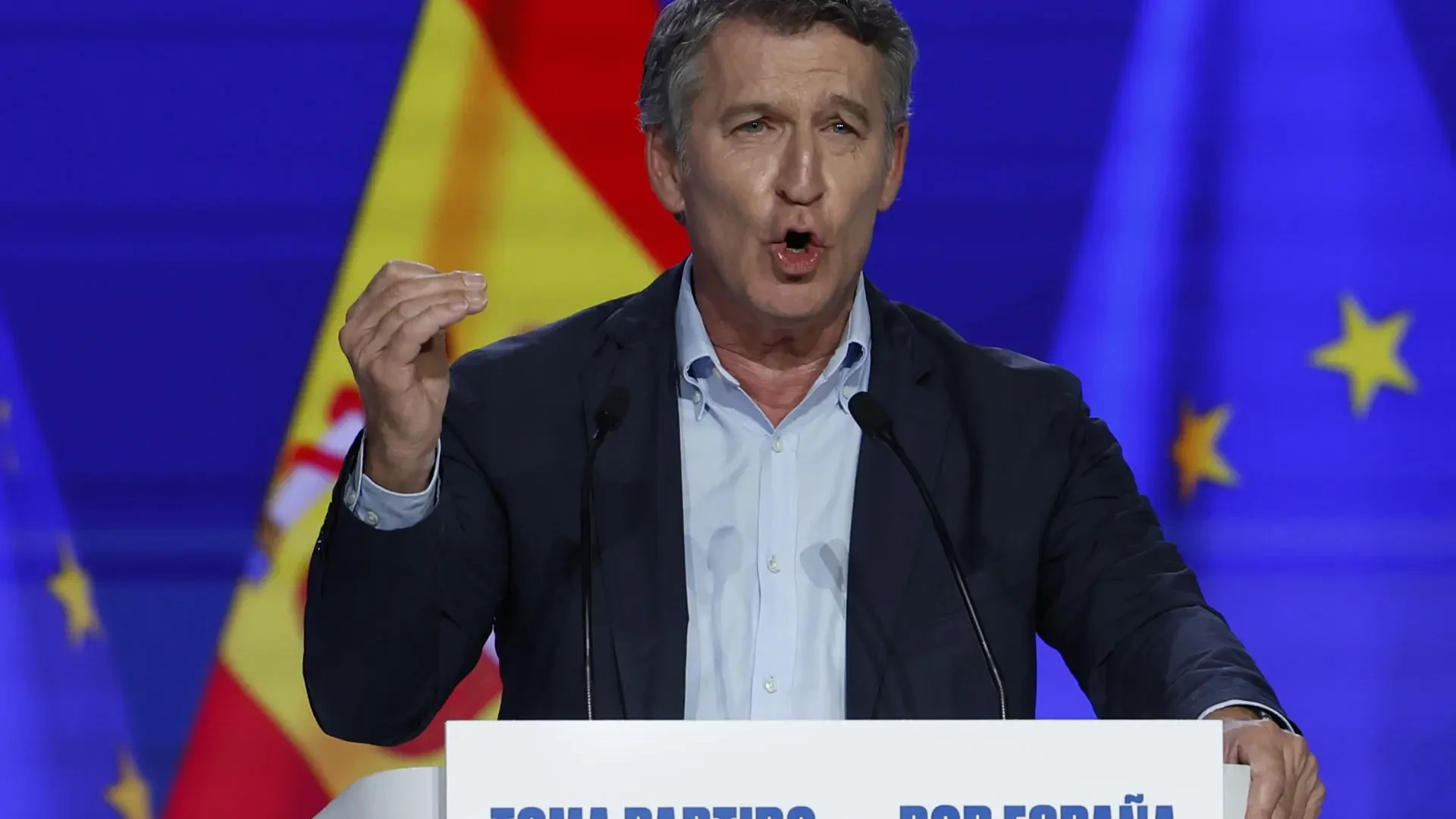 Feijóo promete actualizar las pensiones para los mayores 