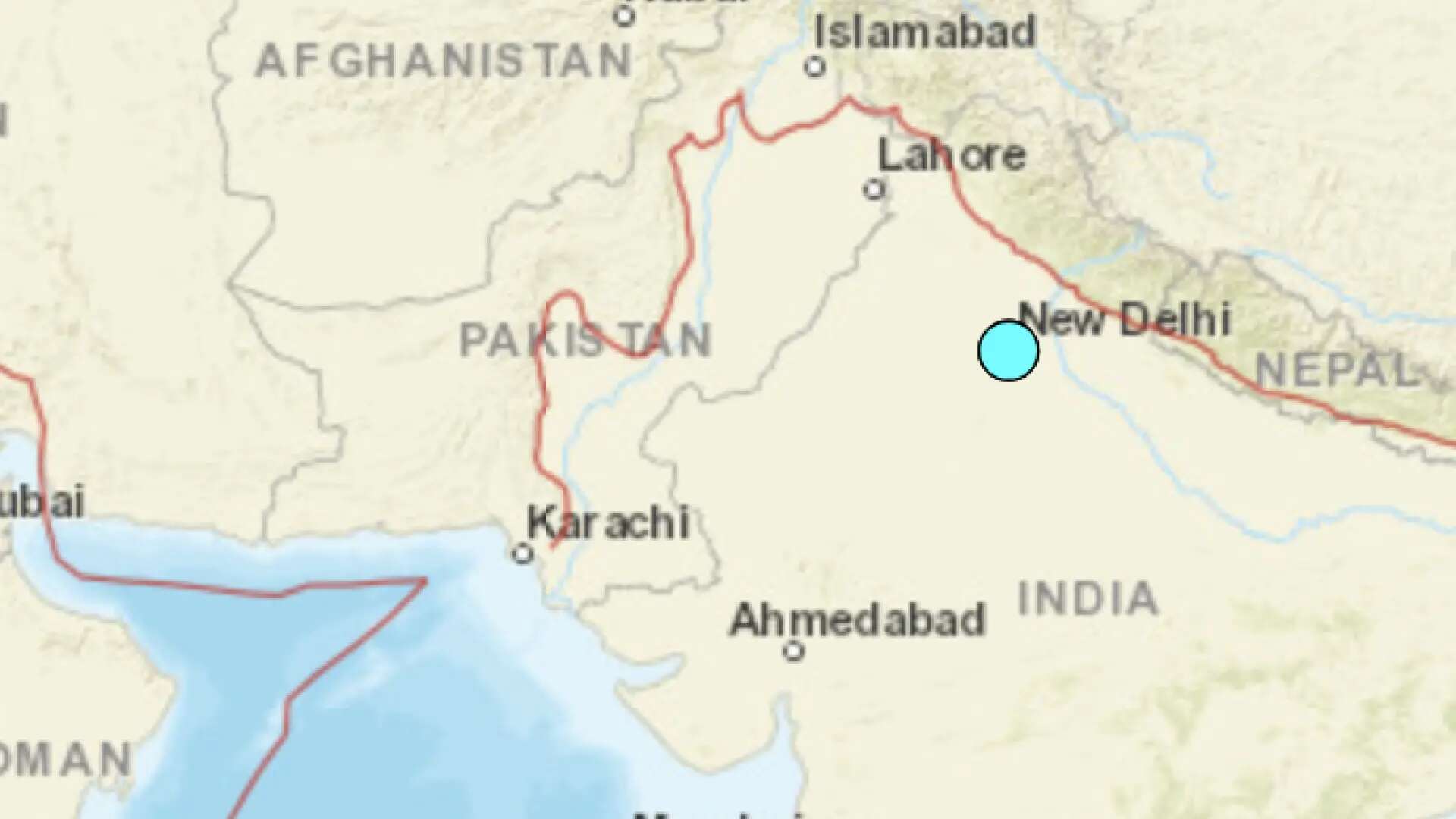 Un terremoto de magnitud 4 sacude Nueva Delhi y se pide calma a la población