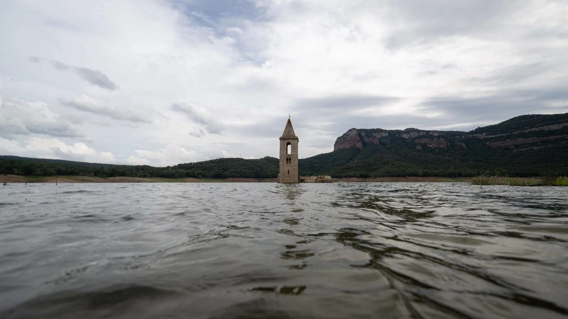 Los embalses del Ter-Llobregat vuelven a bajar y se sitúan por debajo del 30% de su capacidad