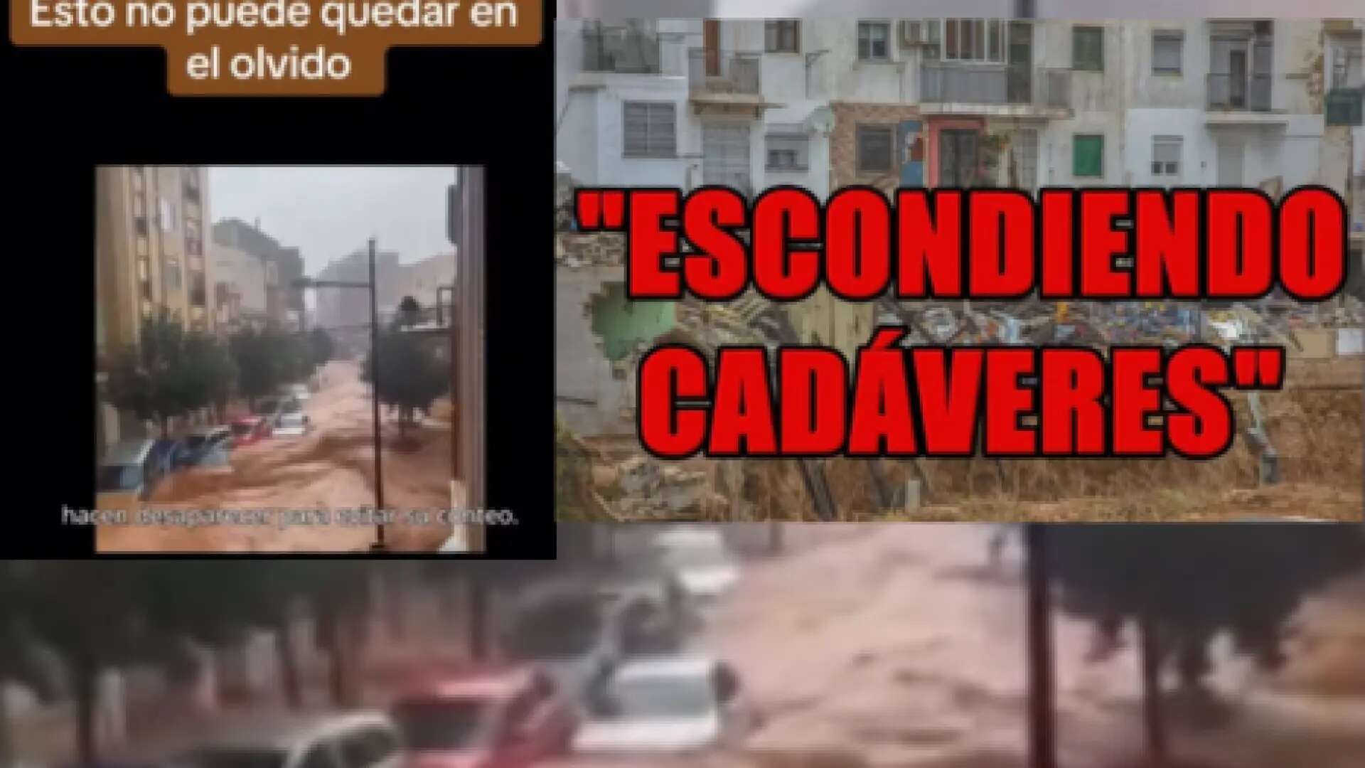 La teoría de la conspiración que acusa a militares y guardias civiles de estar escondiendo 10.000 muertos en Valencia