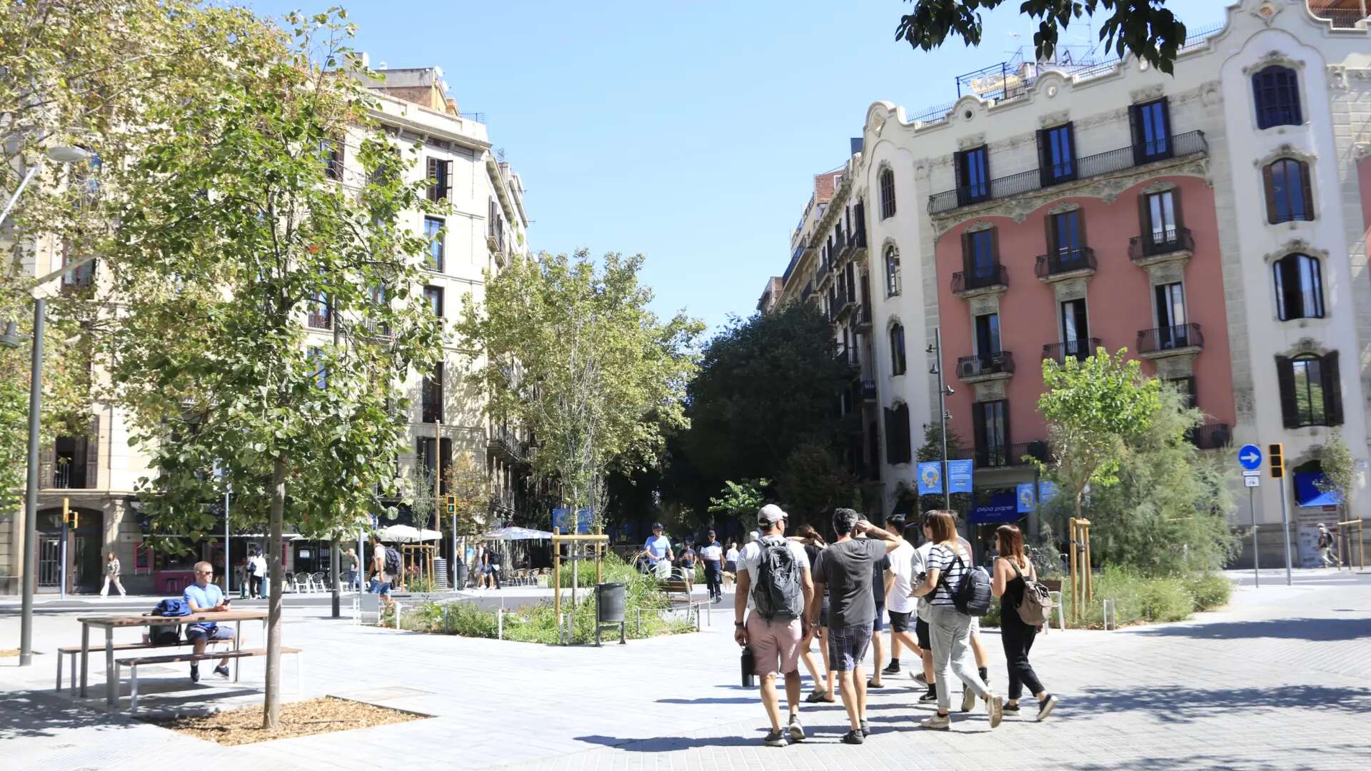 La 'superilla' del Eixample de Barcelona supera otro obstáculo judicial: una sentencia desestima el recurso de Foment del Treball