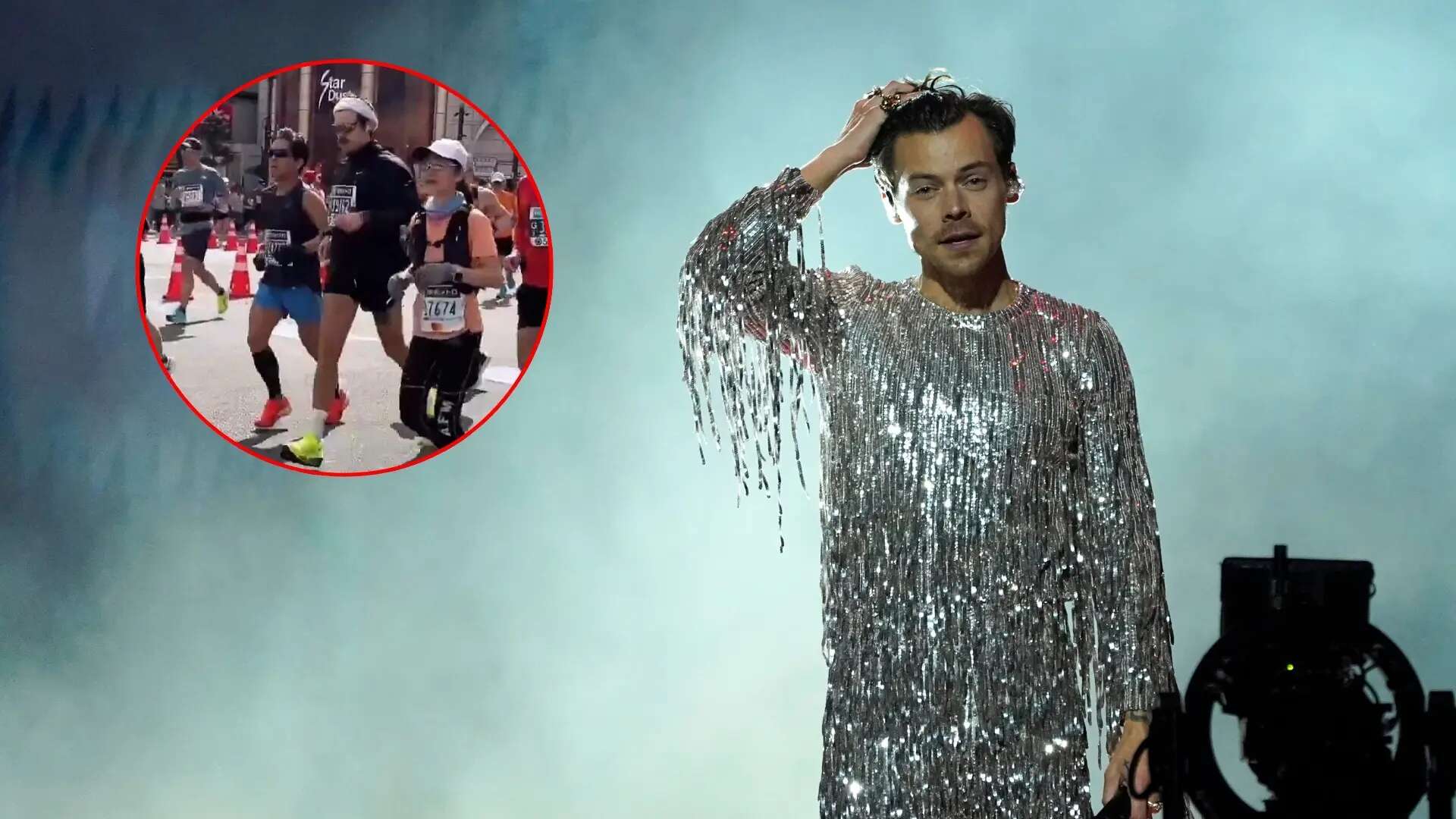 Harry Styles 'vuela' en el Maratón de Tokio y deja unos tiempos espectaculares