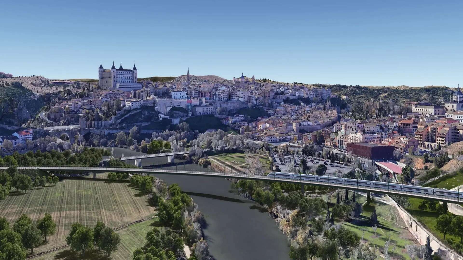 Guerra entre Page y Puente por la estación en Toledo del AVE Madrid - Lisboa