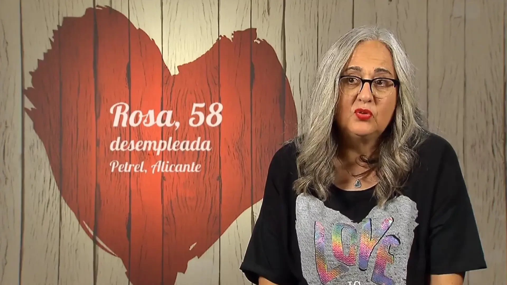 Rosa, en 'First Dates': 