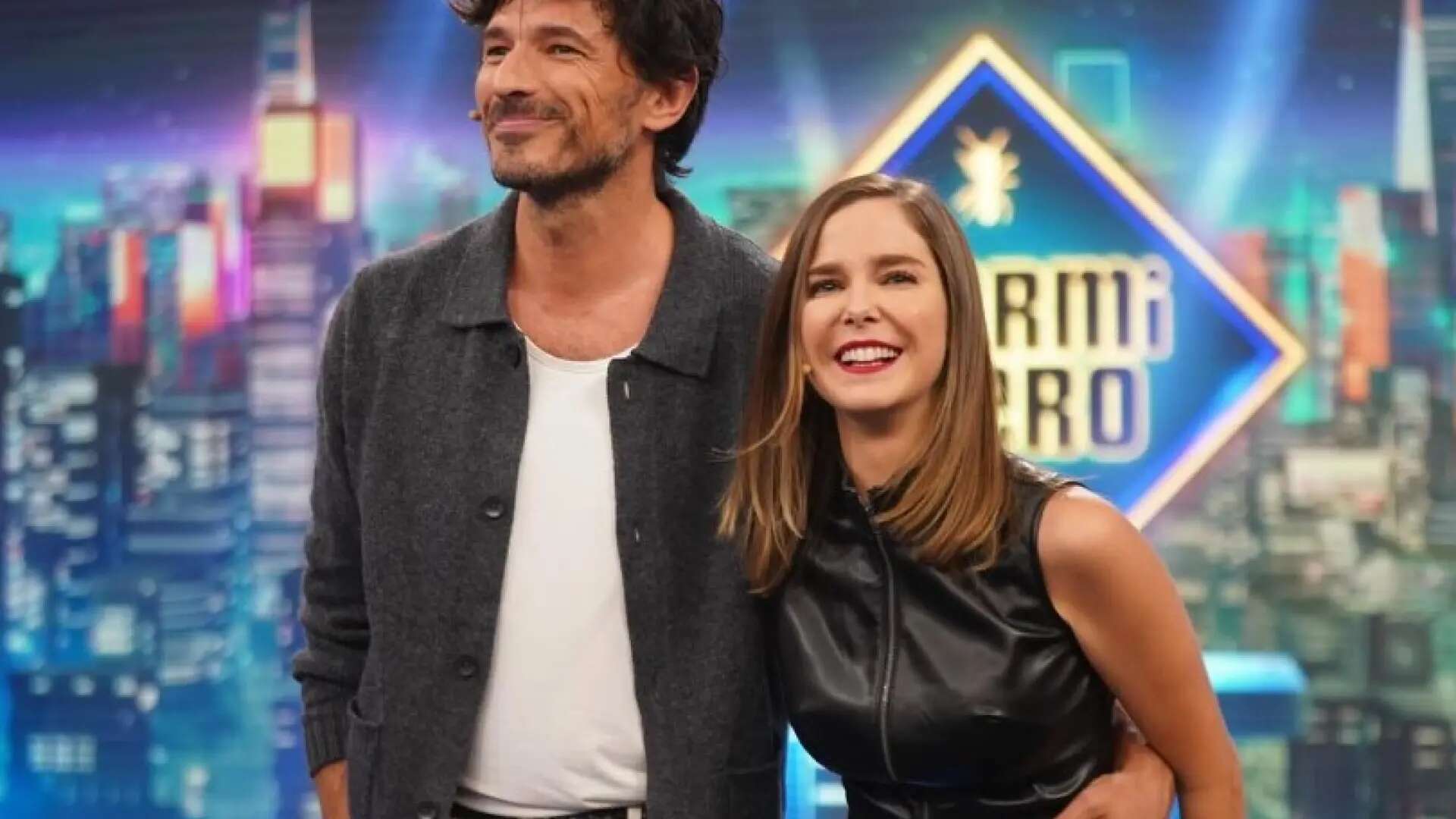 Andrés Velencoso y Natalia Sánchez le cuentan a Pablo Motos cuál fue su primer 'crush' con alguien conocido