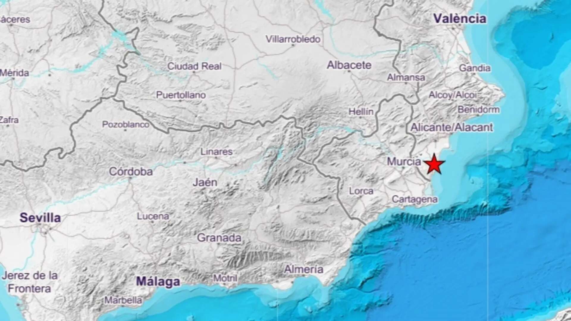 Alicante registra un terremoto de magnitud 2,1 en Los Montesinos