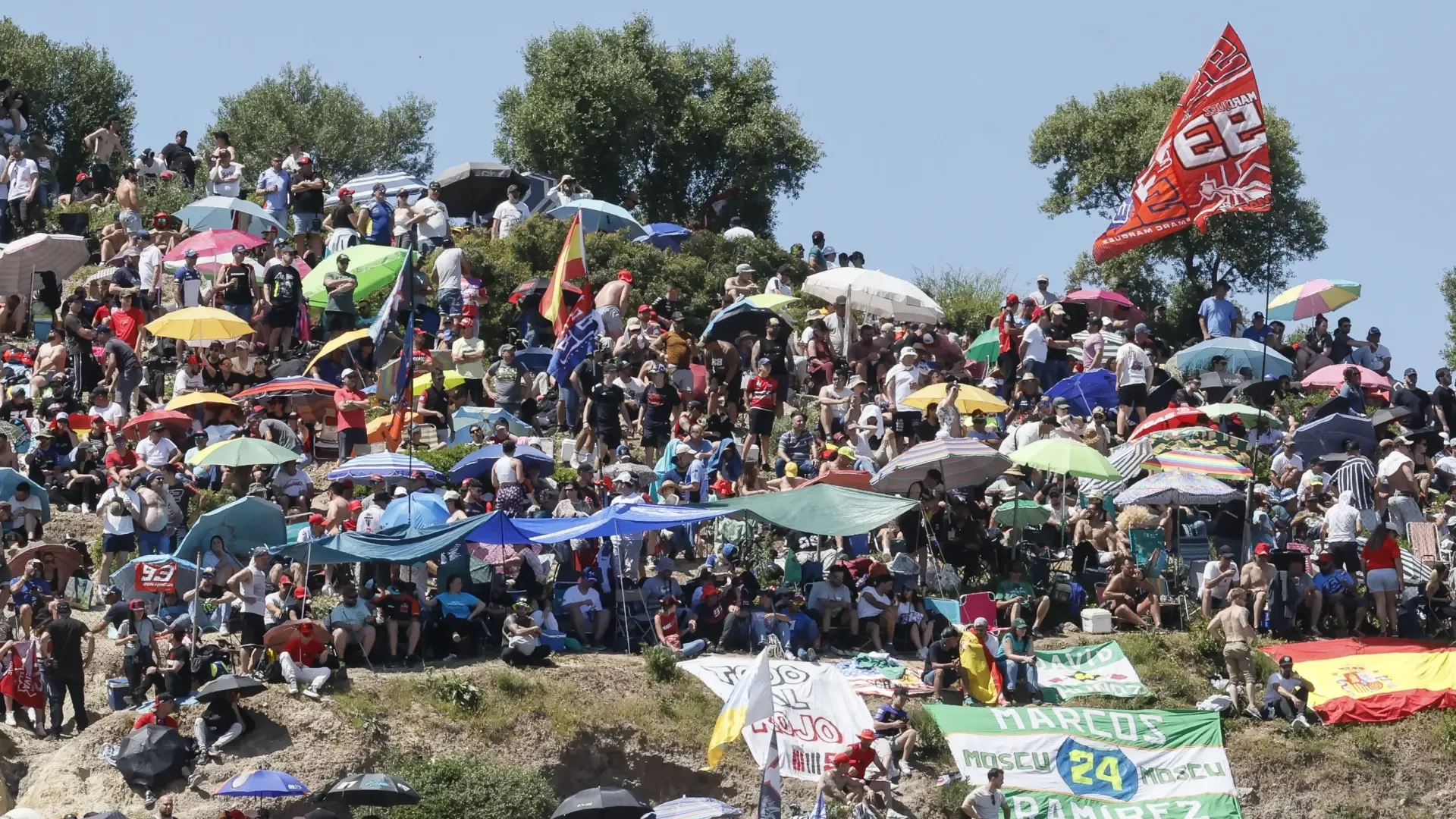 El GP de Jerez de MotoGP ya registra unas 300 emergencias, casi el doble que en 2024
