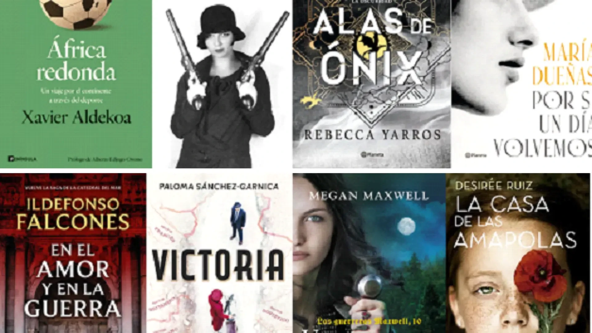 Recomendaciones de libros en castellano que no se pueden dejar escapar este Sant Jordi