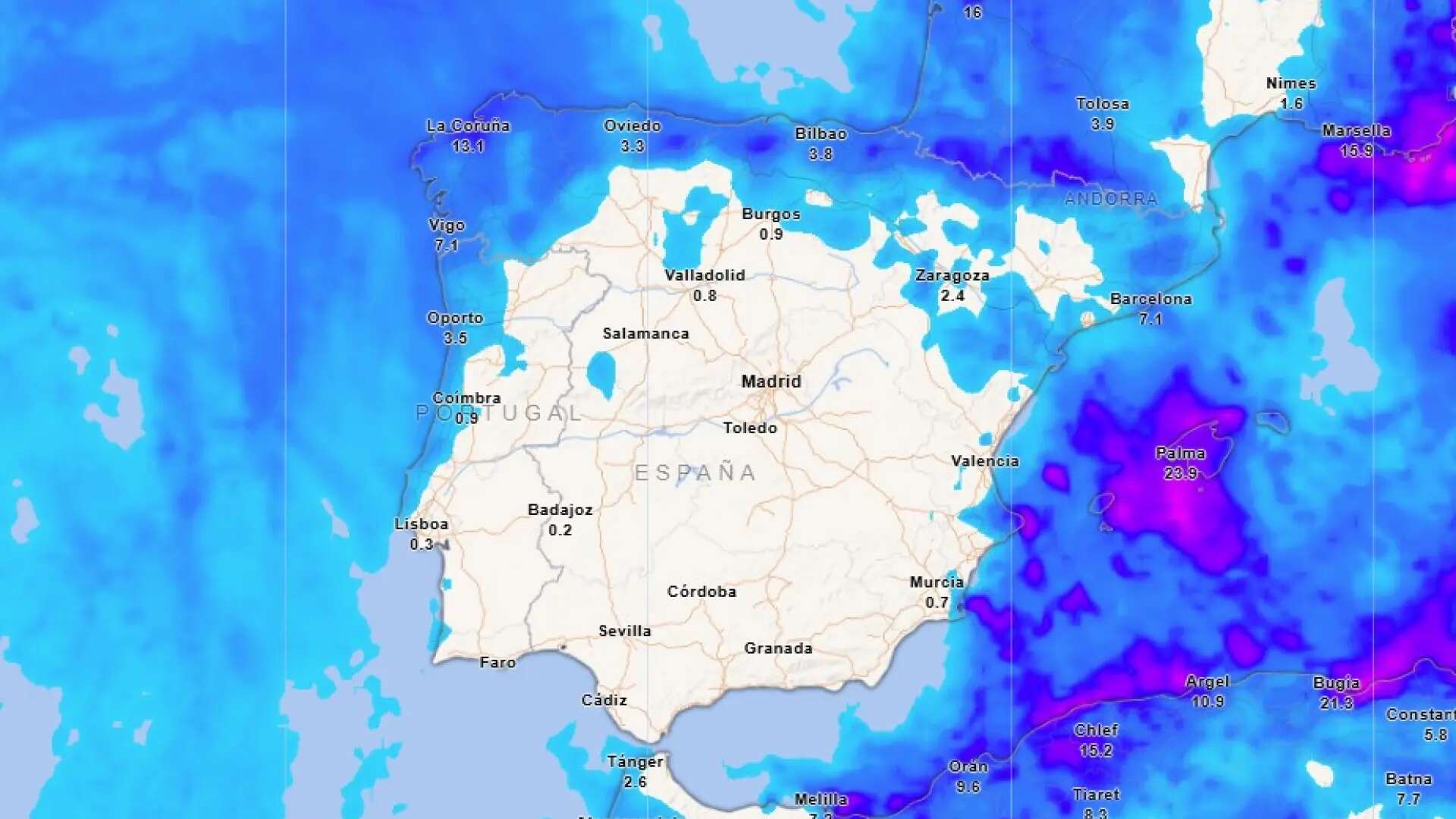 Las lluvias se quedan y vuelven las heladas: estas son las zonas que esperan más agua y frío