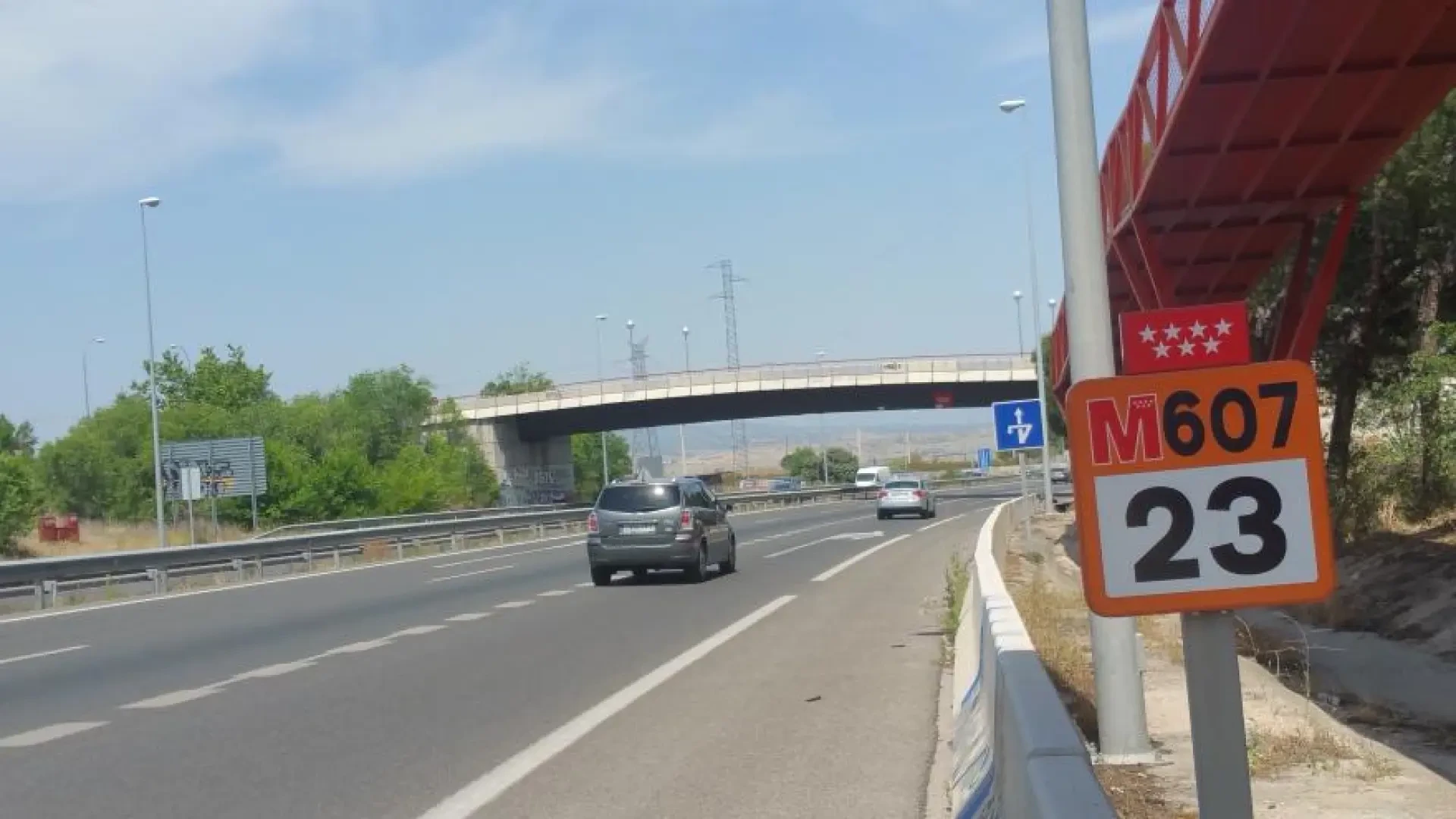 La obra del tercer carril de la M-607 se inicia este miércoles: cortes de tráfico, velocidad limitada y cambios en 9 líneas de bus