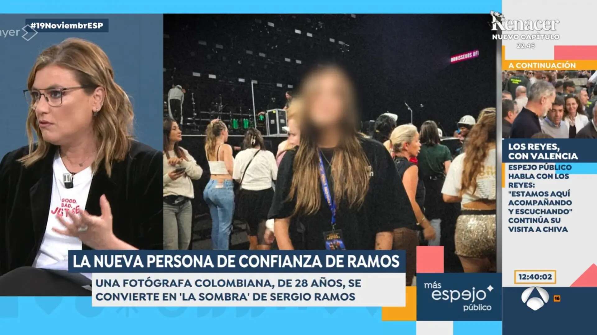 Lorena Vázquez revela quién es la mujer que acompaña a Sergio Ramos a los eventos