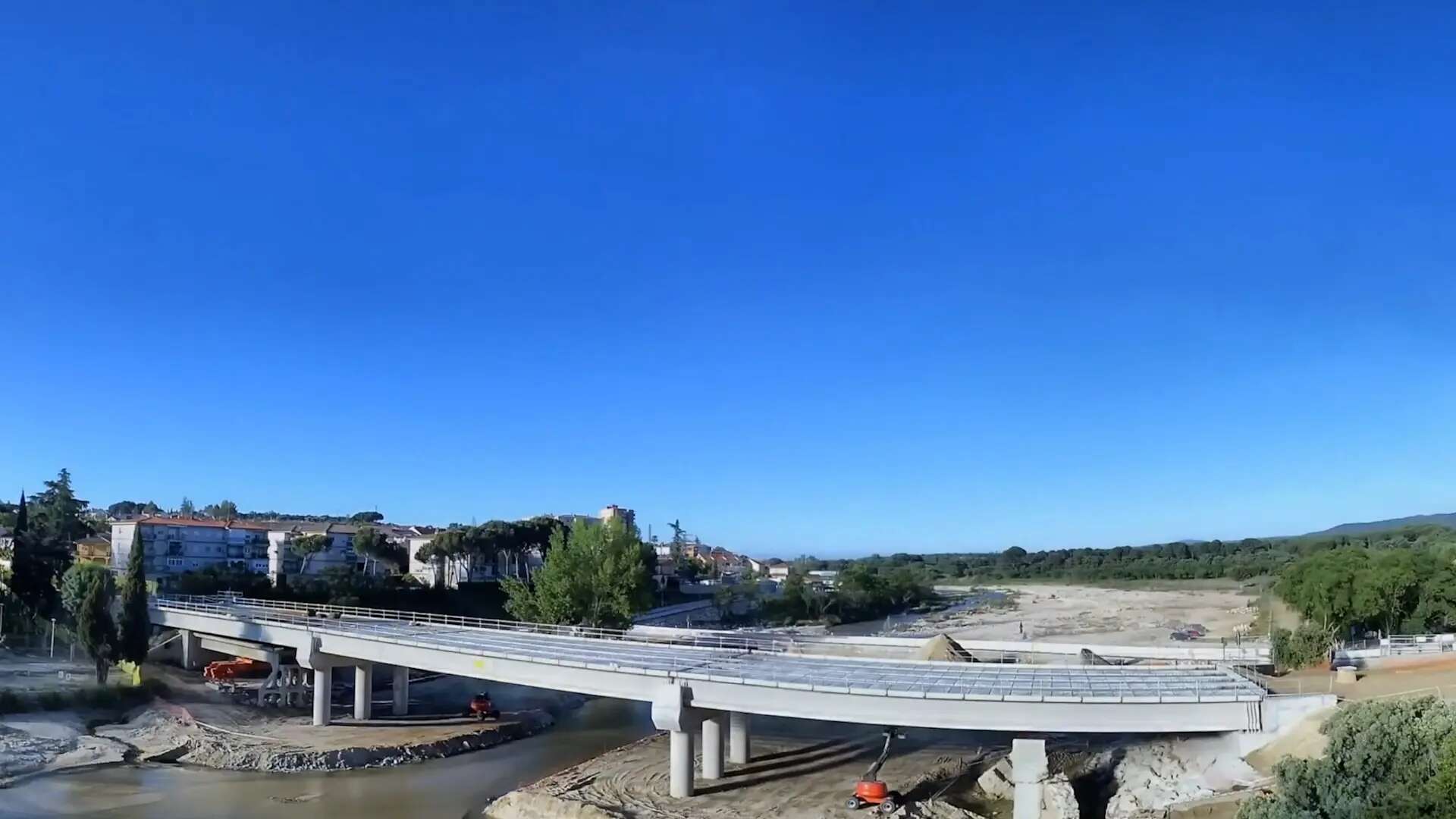 Los puentes derruidos por la DANA en Madrid reabren once meses después con un diseño contra riadas