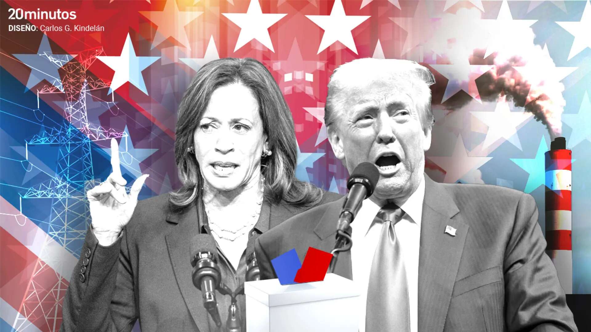 Harris vs Trump: qué proponen los dos candidatos a la Casa Blanca en políticas de energía y cambio climático