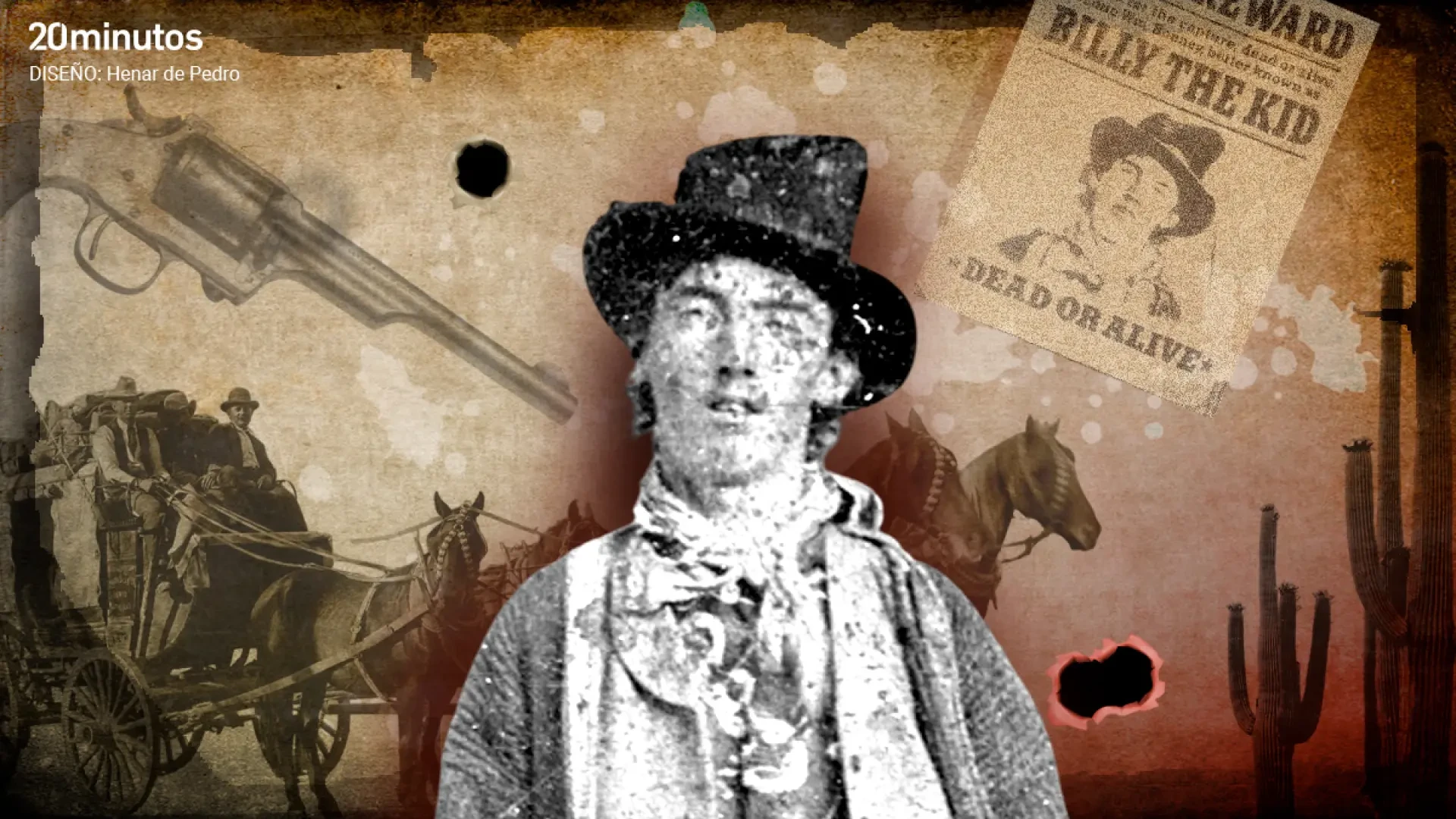 La historia de Billy el Niño, el forajido más conocido del lejano oeste que murió gritando la frase 