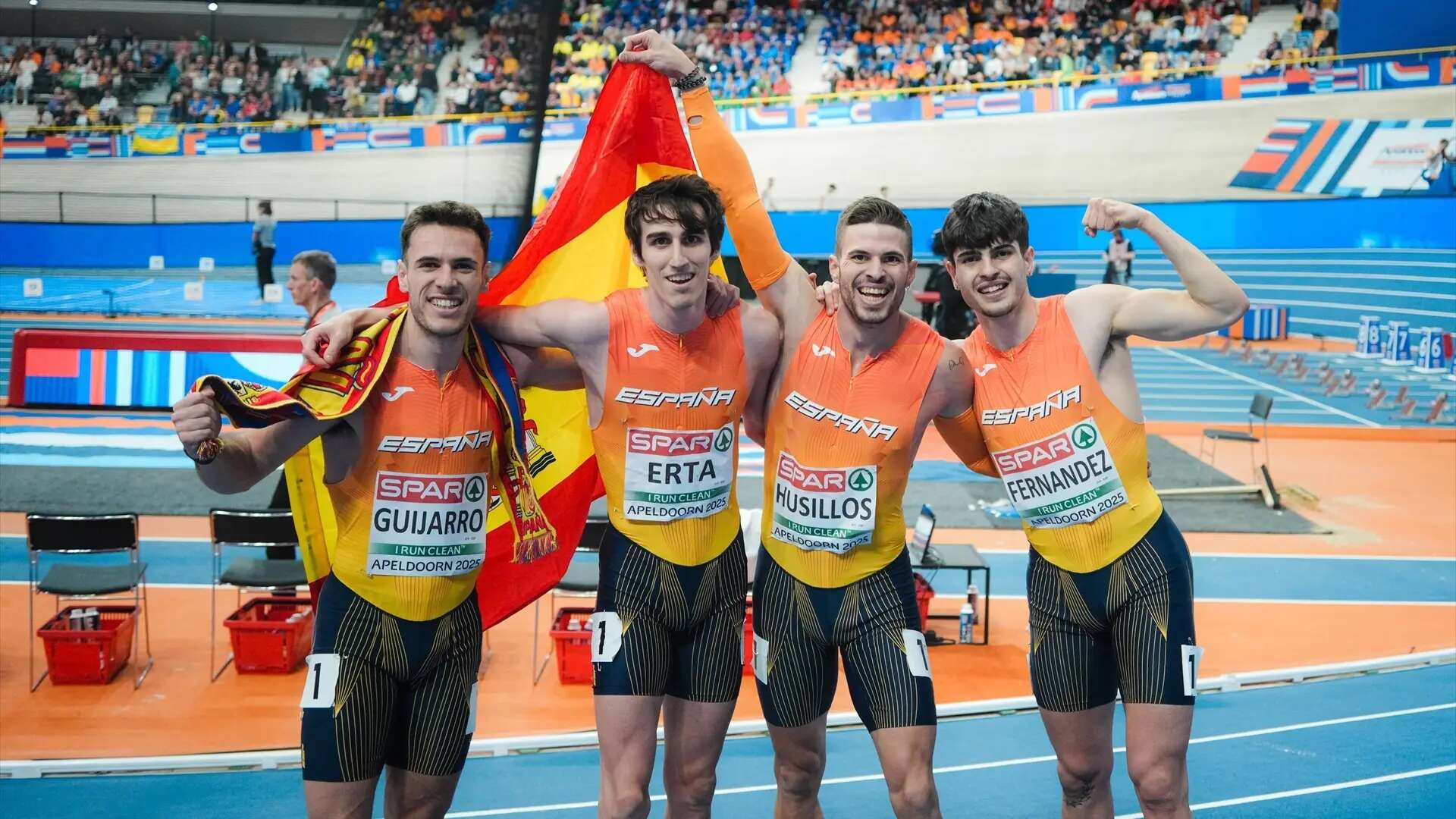 España suma su cuarta medalla en el Europeo de atletismo con una plata por 'foto finish' en 4x400 metros