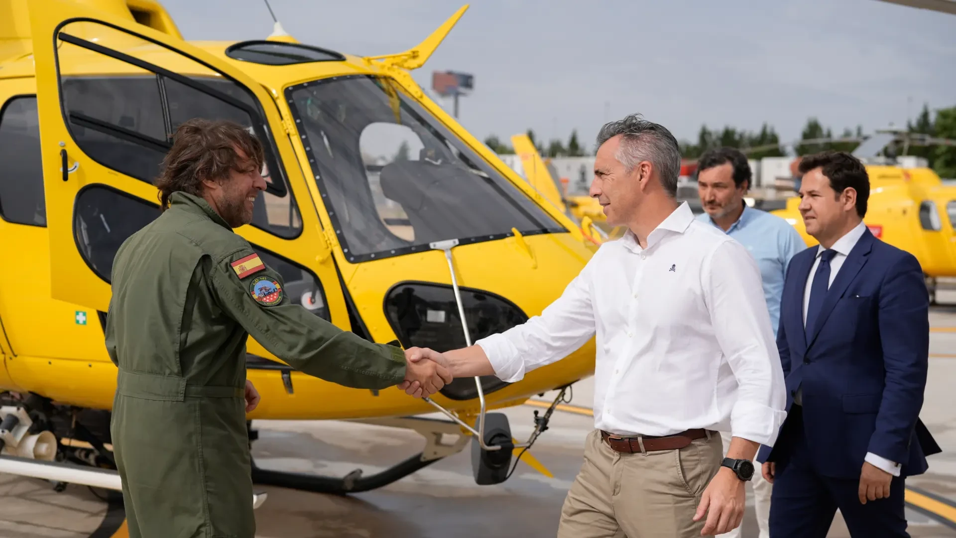 Madrid amplía su base de helicópteros antiincendios ante una campaña compleja por la lluviosa primavera
