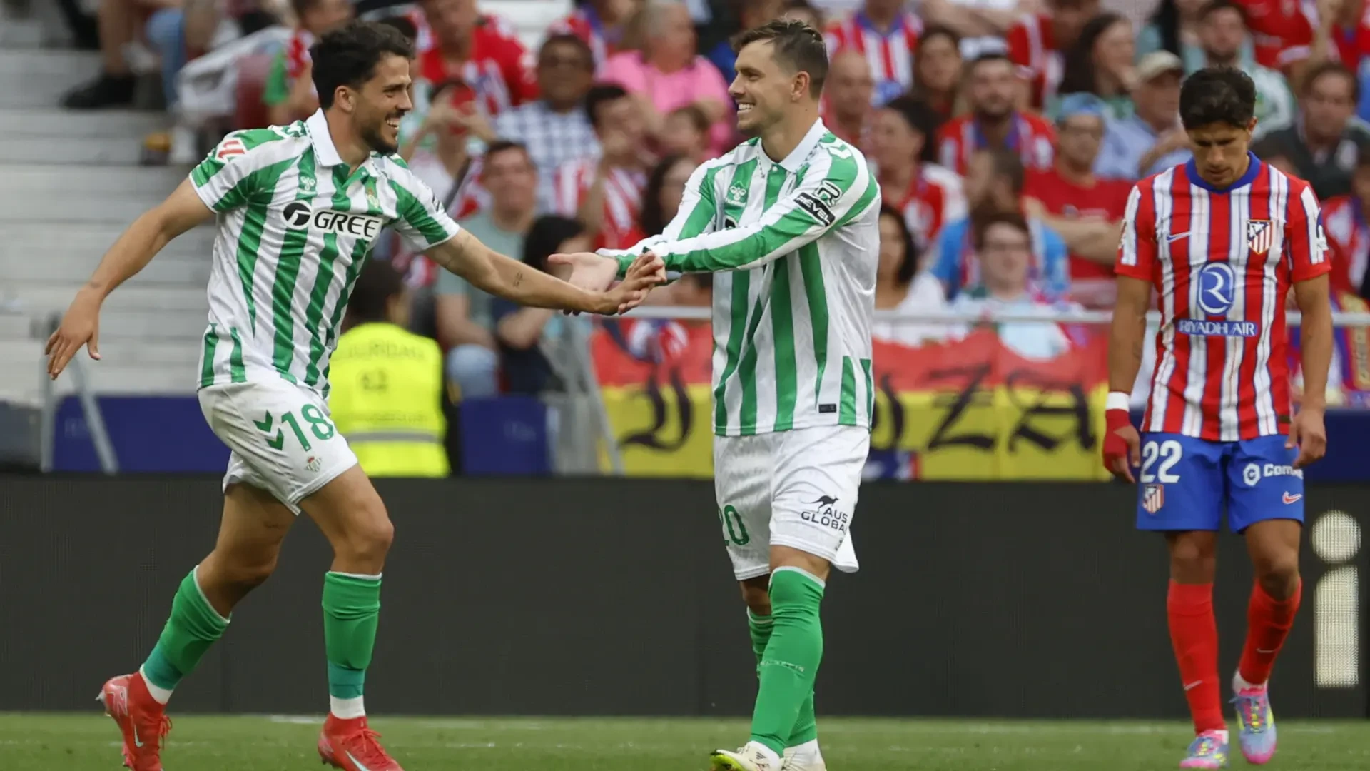 Fornals, Comesaña, Berenguer... los impresionantes golazos que deja la 'superjornada' 37 de la Liga