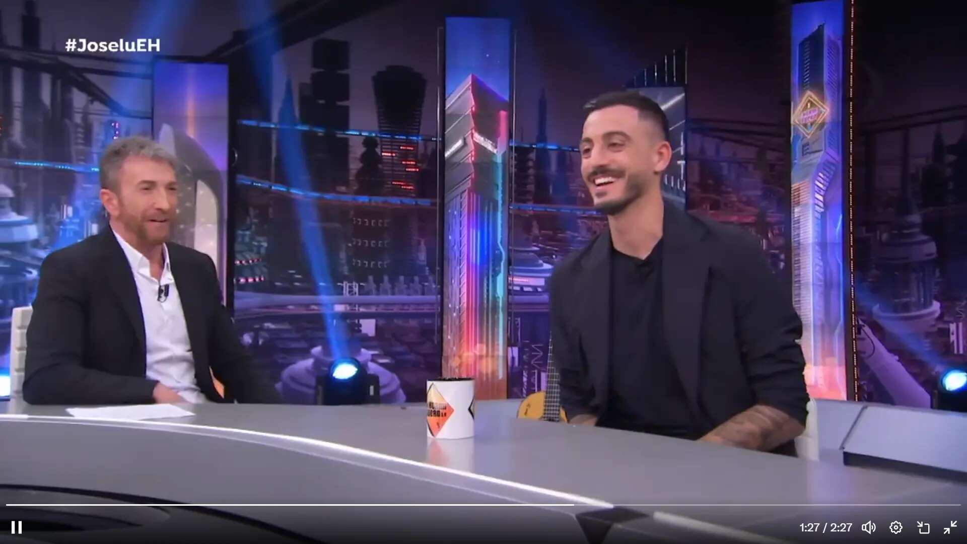 Joselu bendice a Mbappé en 'El Hormiguero': 