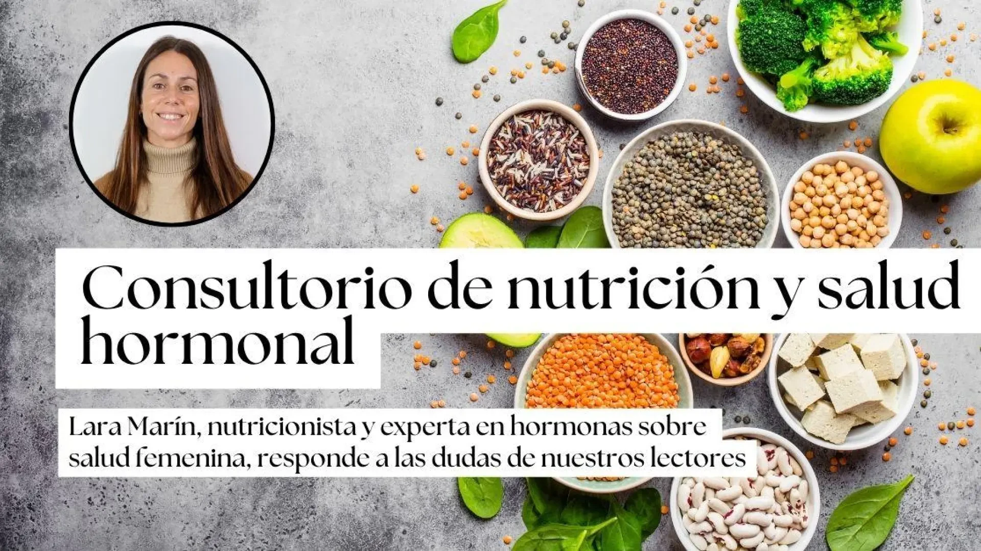 L. Marín, nutricionista: