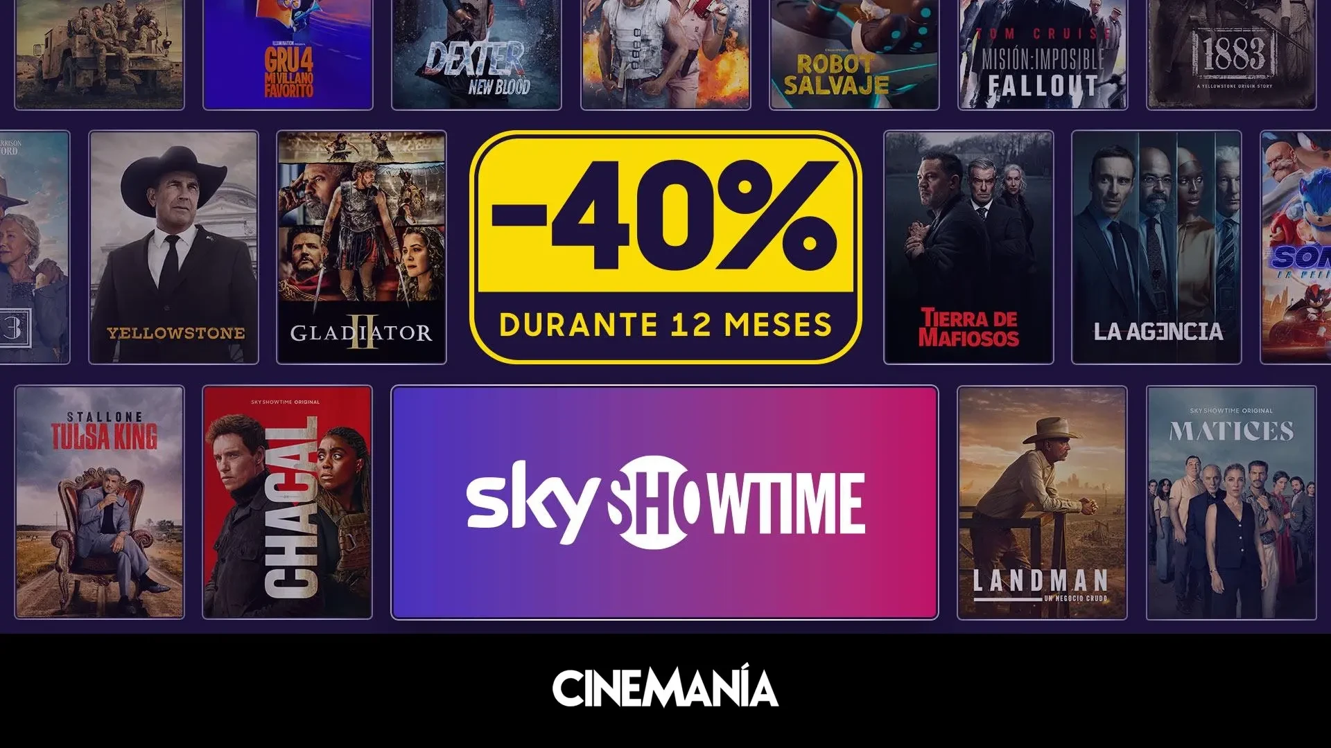 Sin excusas para no probar SkyShowtime más barato: ofrece suscripciones con 40% de descuento 