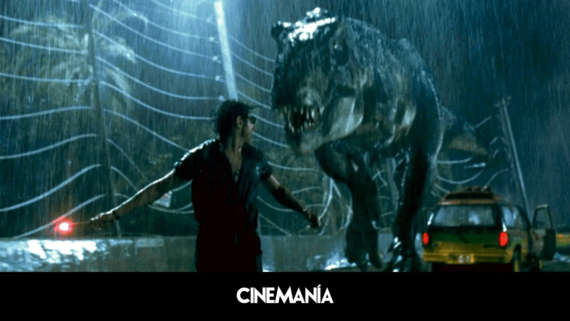 Cuando Tiranosaurio Rex cobró vida en el set de 'Parque Jurásico': 