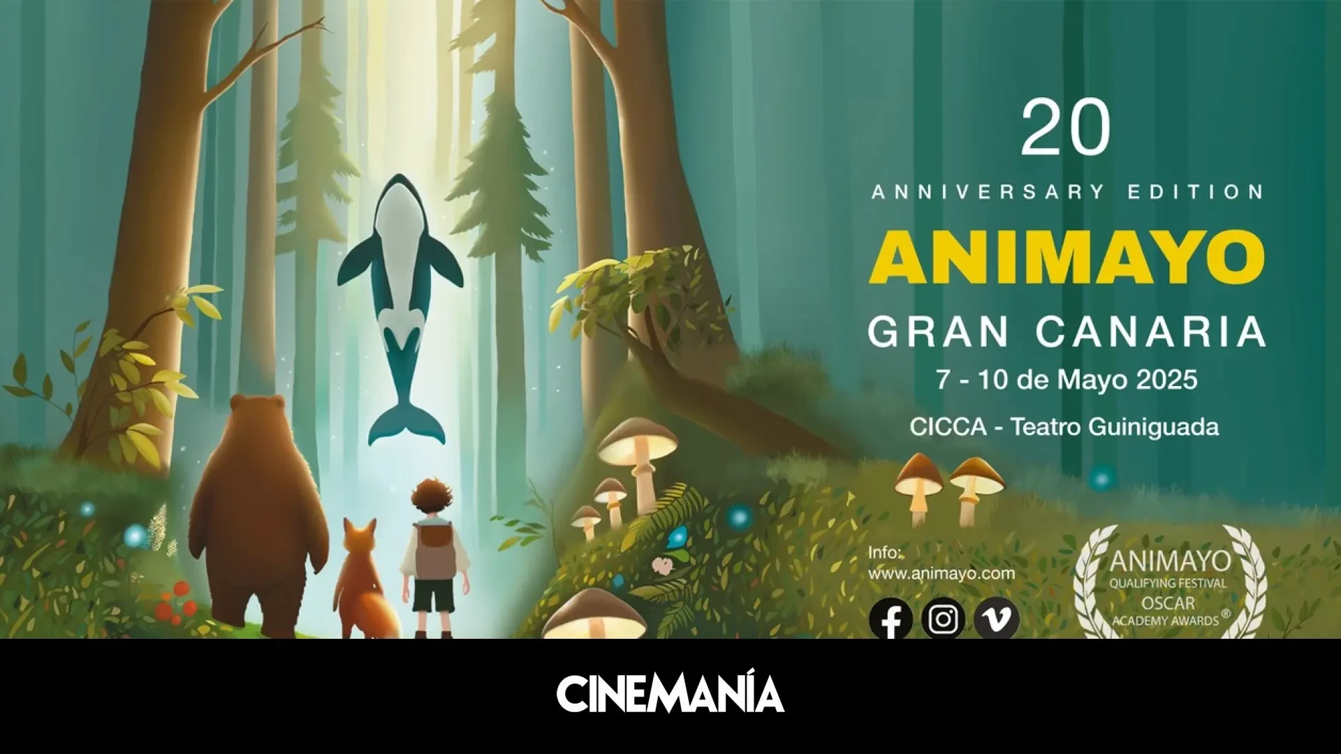Animayo Gran Canaria celebra sus 20 años con el estreno mundial de una exposición de Disney y muchas sorpresas