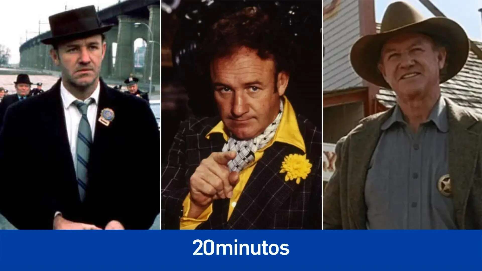 Las mil caras de Gene Hackman: del sheriff en 'Sin perdón' a Lex Luthor en 'Superman'