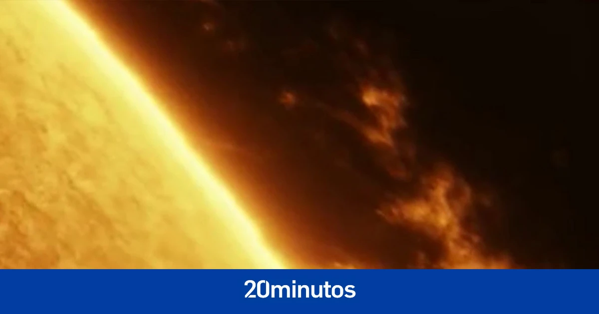 Un fotógrafo consigue capturar unas espectaculares e hipnóticas llamaradas en la superficie del Sol