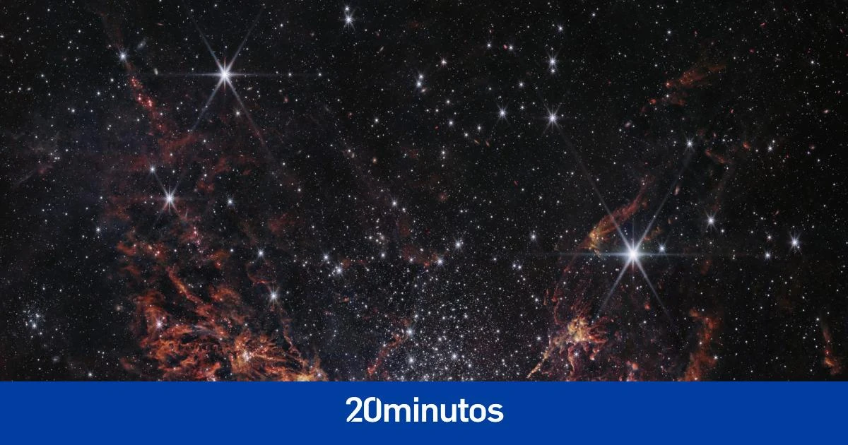 El telescopio espacial Webb descubre polvo estelar en una región cercana a la Vía Láctea