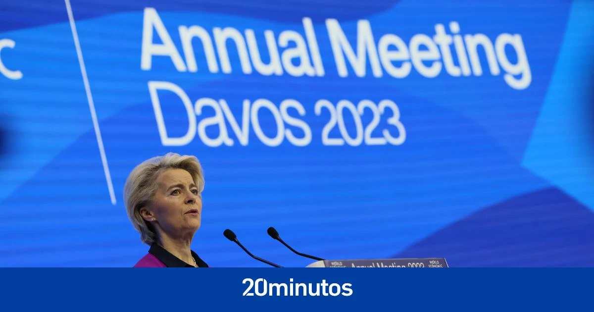 Von der Leyen propone en Davos crear un club de materias primas críticas y tierras raras con EEUU para hacer frente al monopolio chino