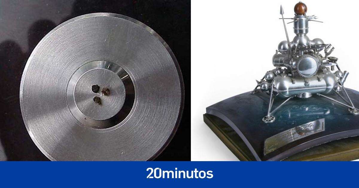 Ponen a la venta polvo de la Luna recolectado por una misión soviética en los años 70