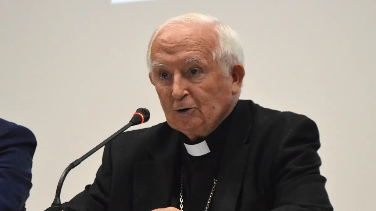 El cardenal arzobispo Cañizares se 