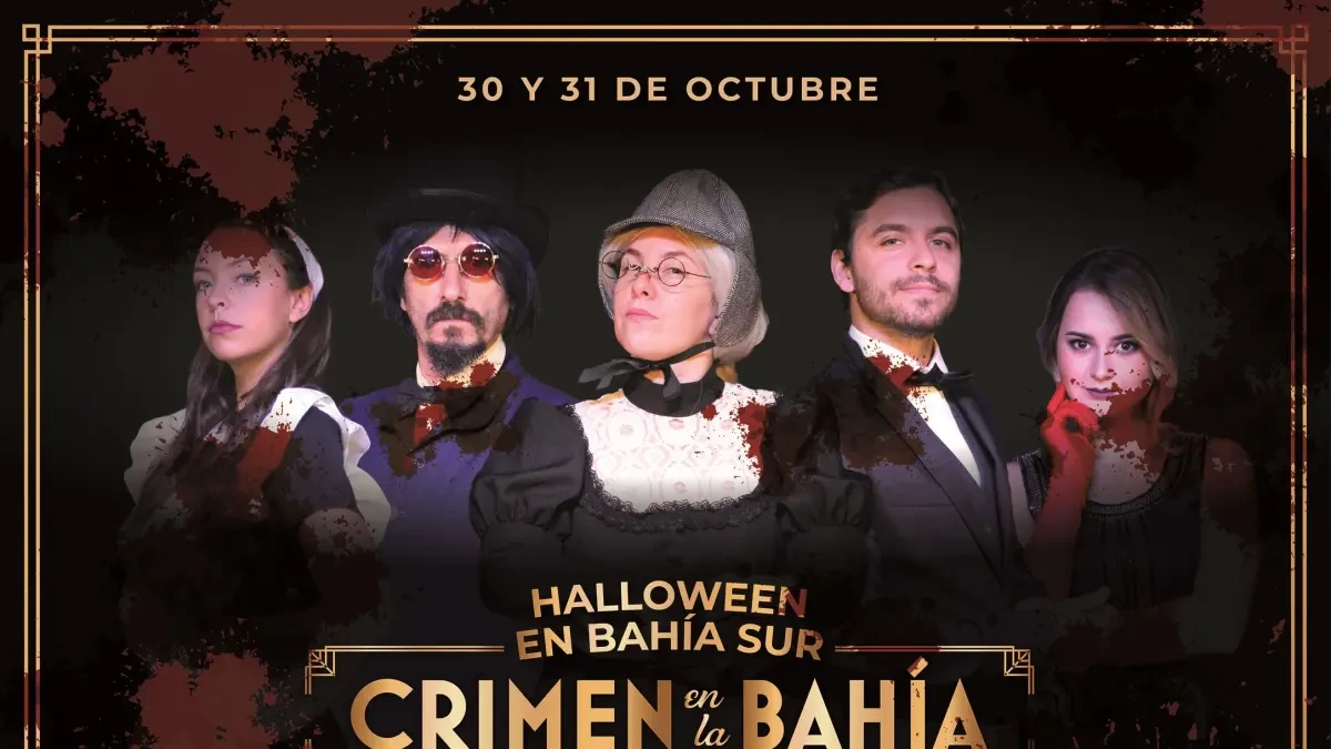 Bahía Sur se transformará en un auténtico tablero de Cluedo, con juegos en vivo, para celebrar Halloween