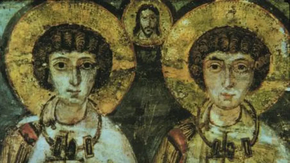 Sergio y Baco, los santos de la iglesia católica que se cree que fueron pareja gay en la Antigüedad