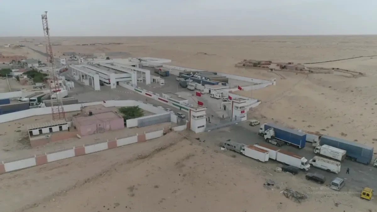 Primeras imágenes de la apertura al tráfico entre el Sáhara Occidental y Mauritania tras el bloqueo saharaui