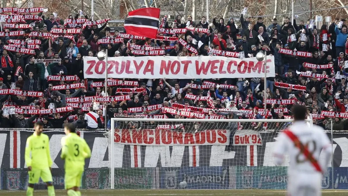 Antiviolencia propone una multa de 60.000 euros contra el Rayo por el 'caso Zozulya'
