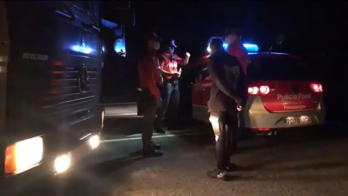 Imputado en Navarra un camionero por positivo en cinco drogas