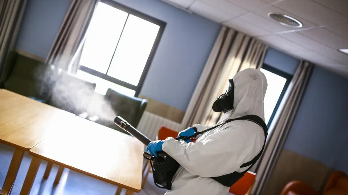 Cvirus.- Desinfectan de forma integral este fin de semana residencias de mayores de San Fernando