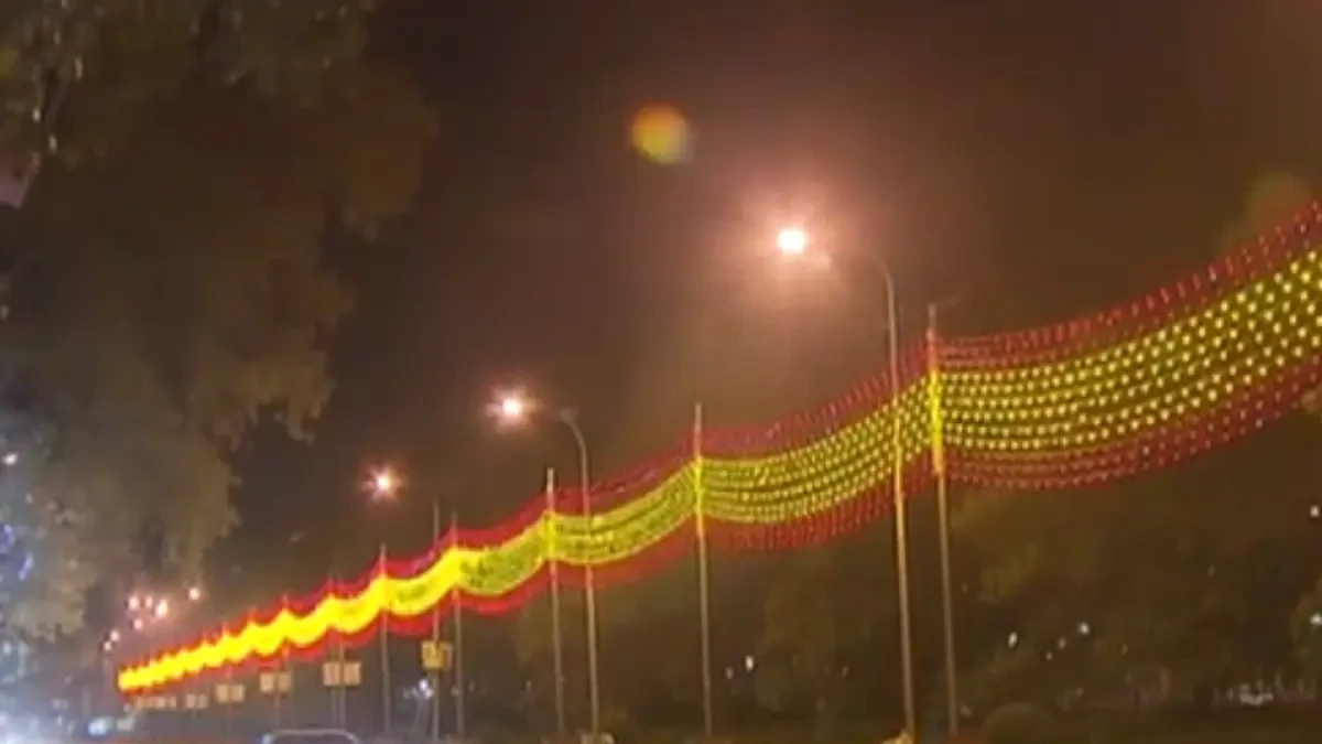 Cerca de 800 metros de bandera de España iluminarán Recoletos estas Navidades