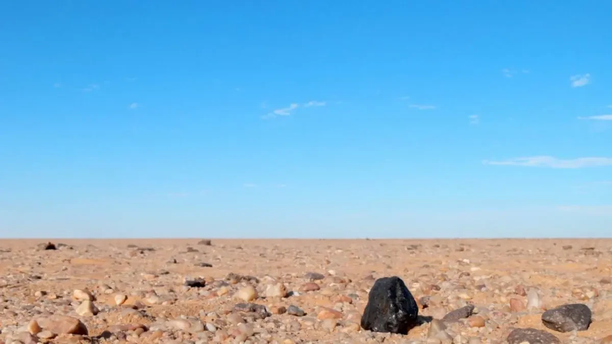 Los expertos revelan el origen de los misteriosos diamantes incrustados dentro de un meteorito caído a la Tierra
