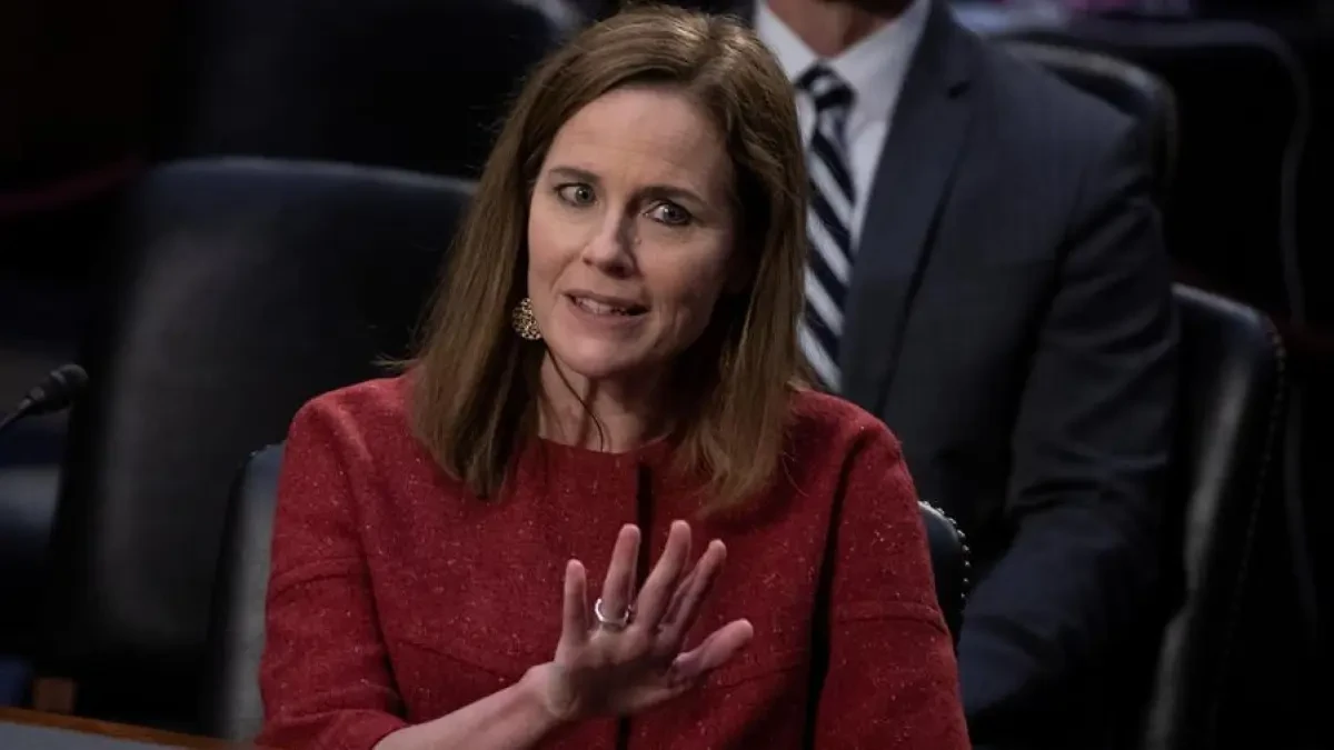 La jueza nominada por Trump para el Supremo evita pronunciarse sobre el aborto, las armas y la religión