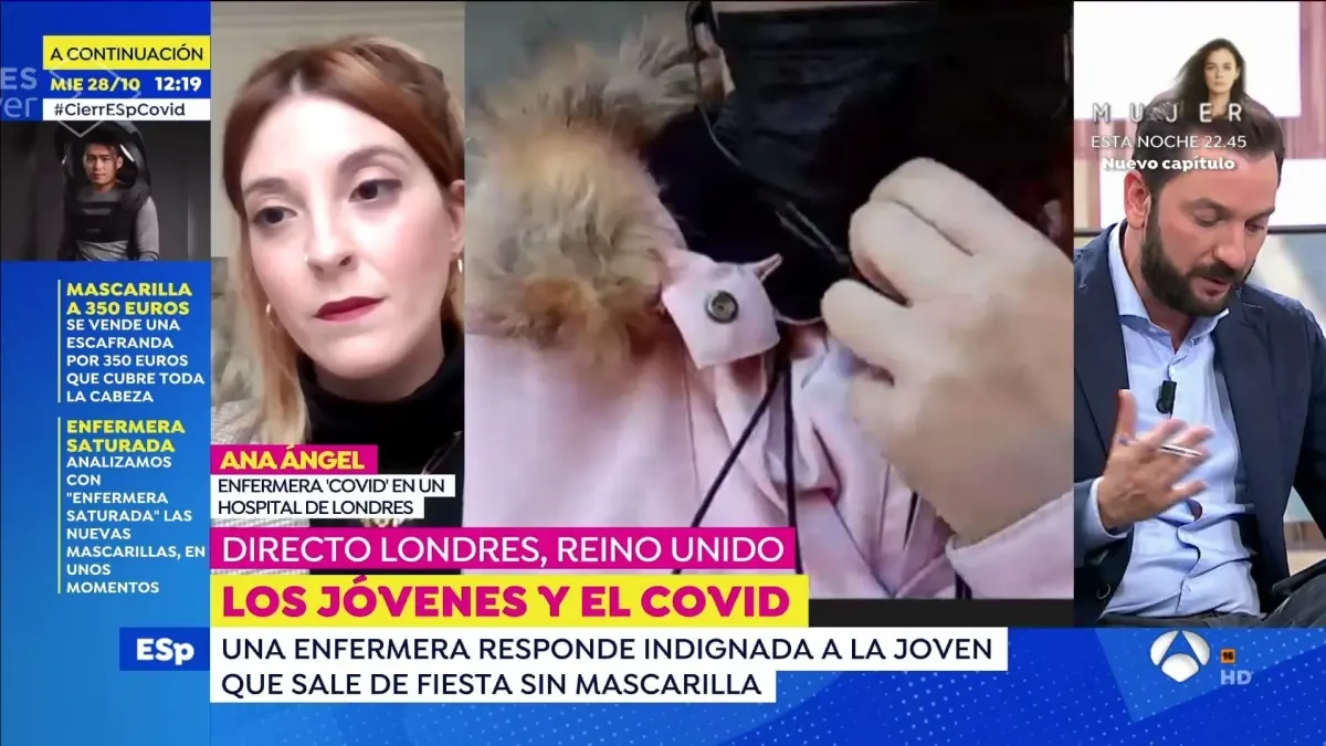 El padre de la joven que sale de fiesta sin mascarilla llama a 'Espejo público' para pedir disculpas por sus opiniones