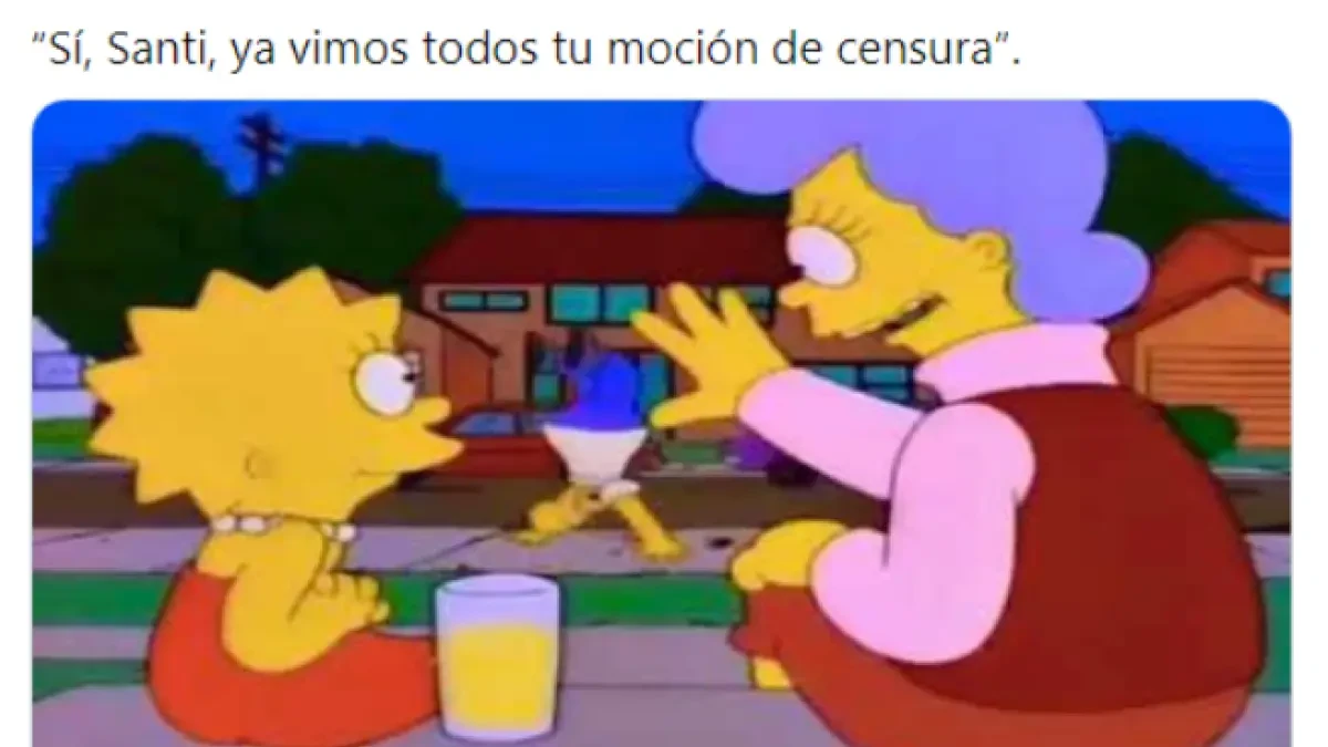 Los mejores memes de la moción de censura de Vox contra el Gobierno de Pedro Sánchez