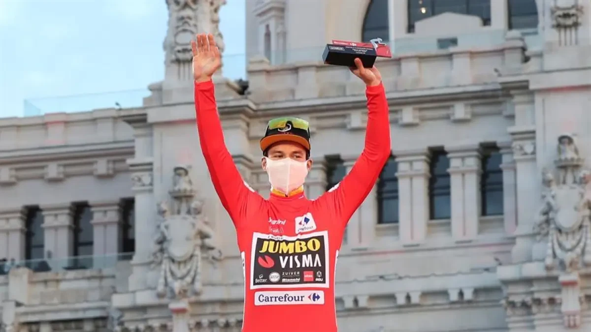 Roglic celebra en Madrid su segunda Vuelta a España