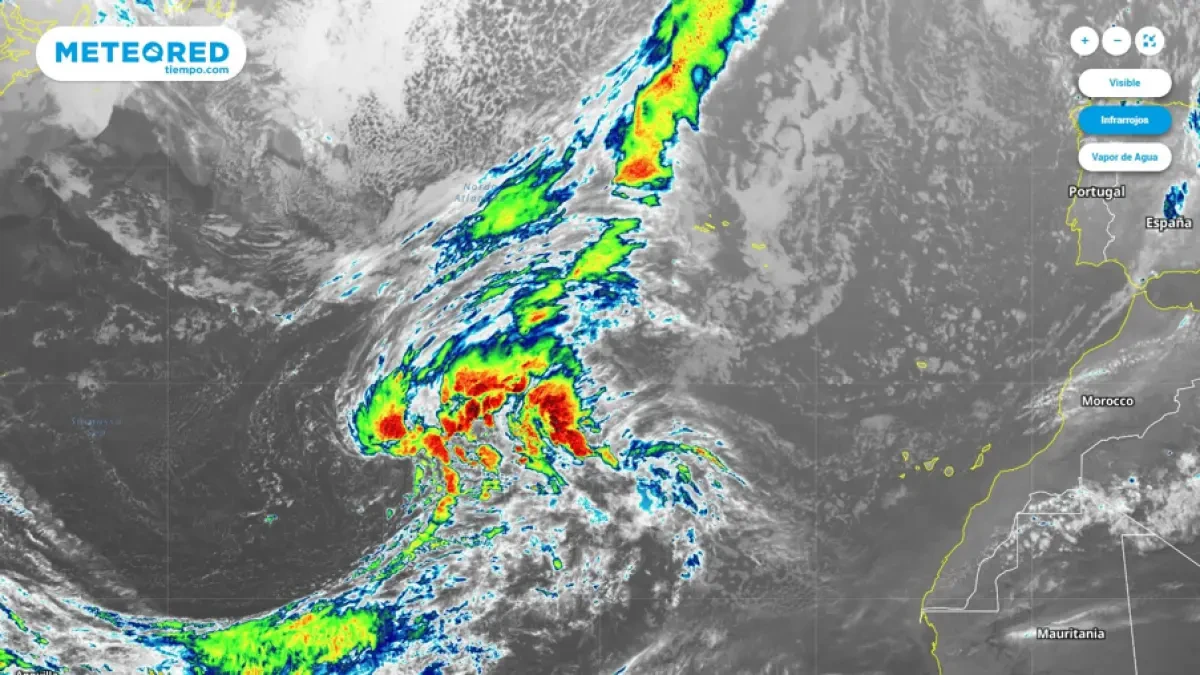 'Theta', una tormenta subtropical histórica que apunta a la península