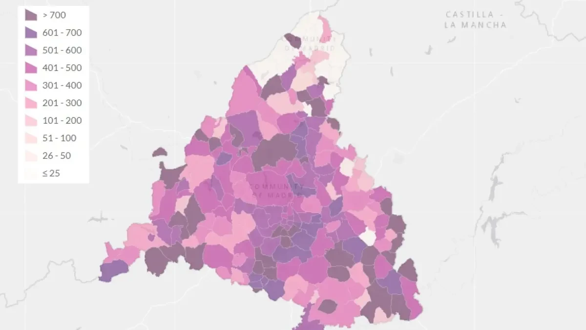 La incidencia de la Covid-19 decrece en Madrid capital y en el 70% de las zonas básicas de salud de la Comunidad