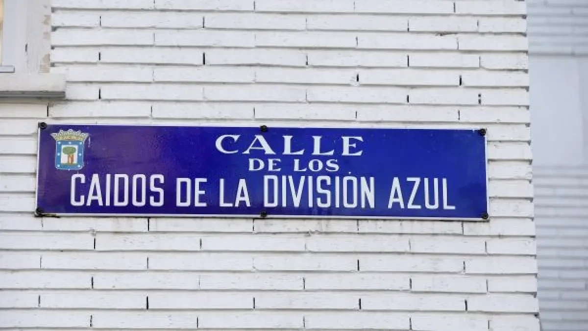 Caídos de la División Azul: la calle de Madrid que está generando polémica en las redes